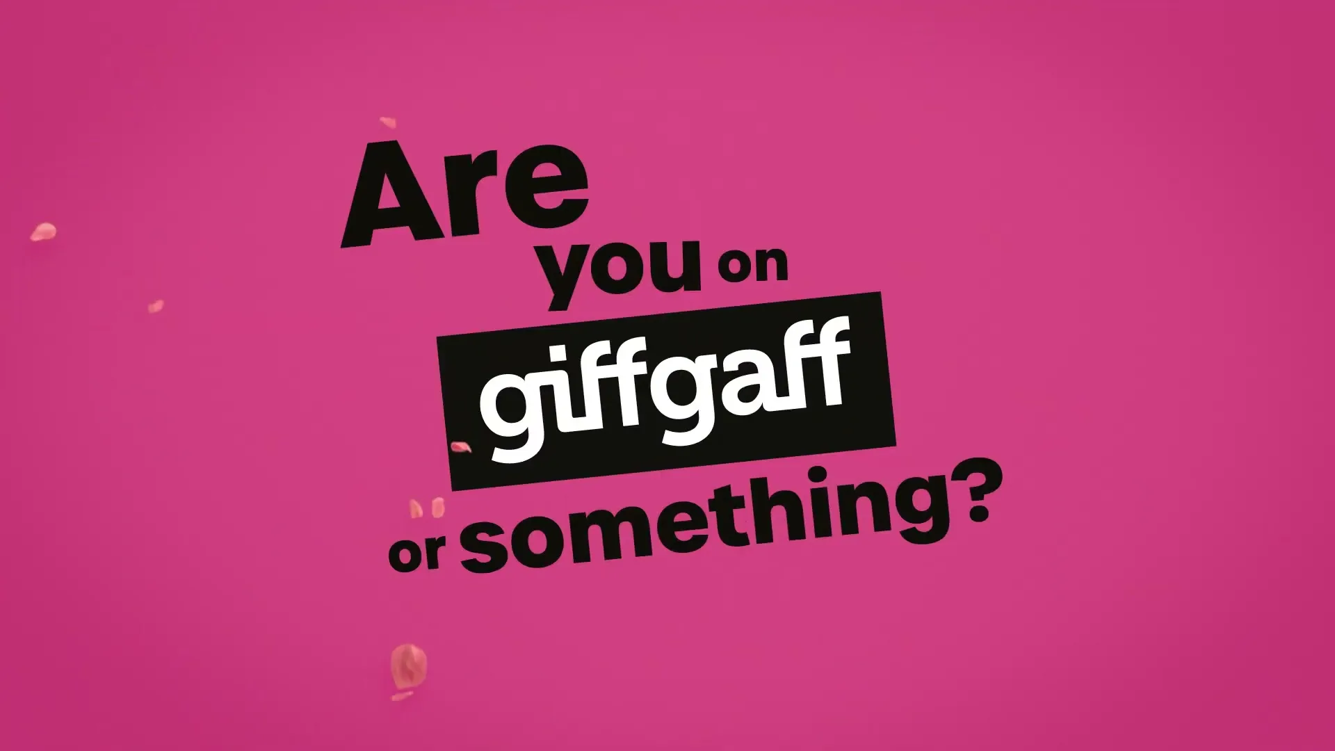 GiffGaff "Are You On GiffGaff Or Something" (2025) commercial still