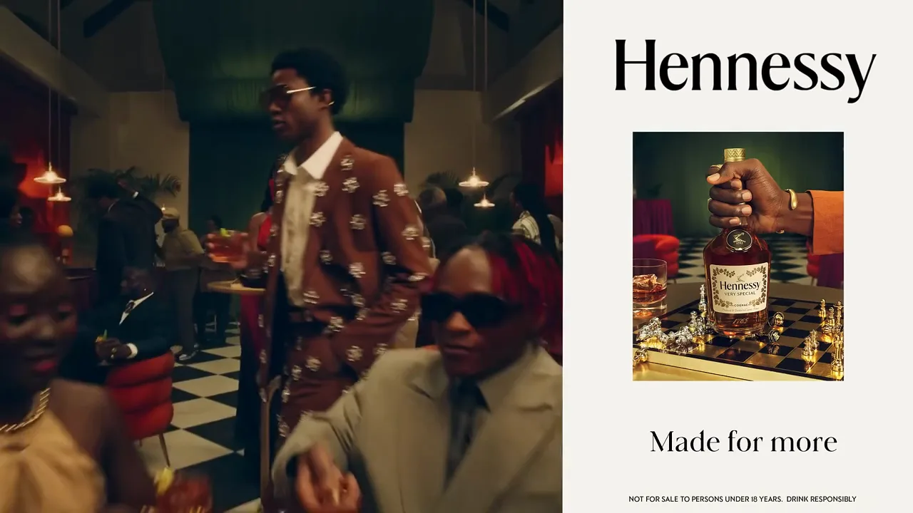Hennessy “Made for More”, shot 2