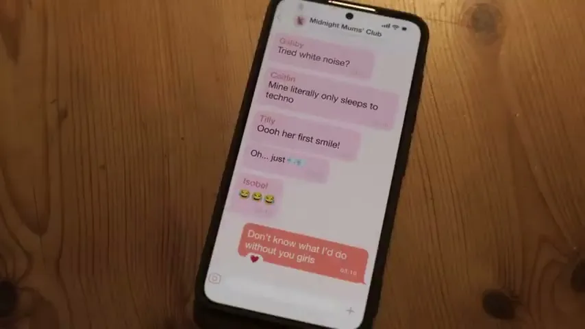 Three "Life Needs a Big Network: Midnight Mums' Club" (2025) commercial still