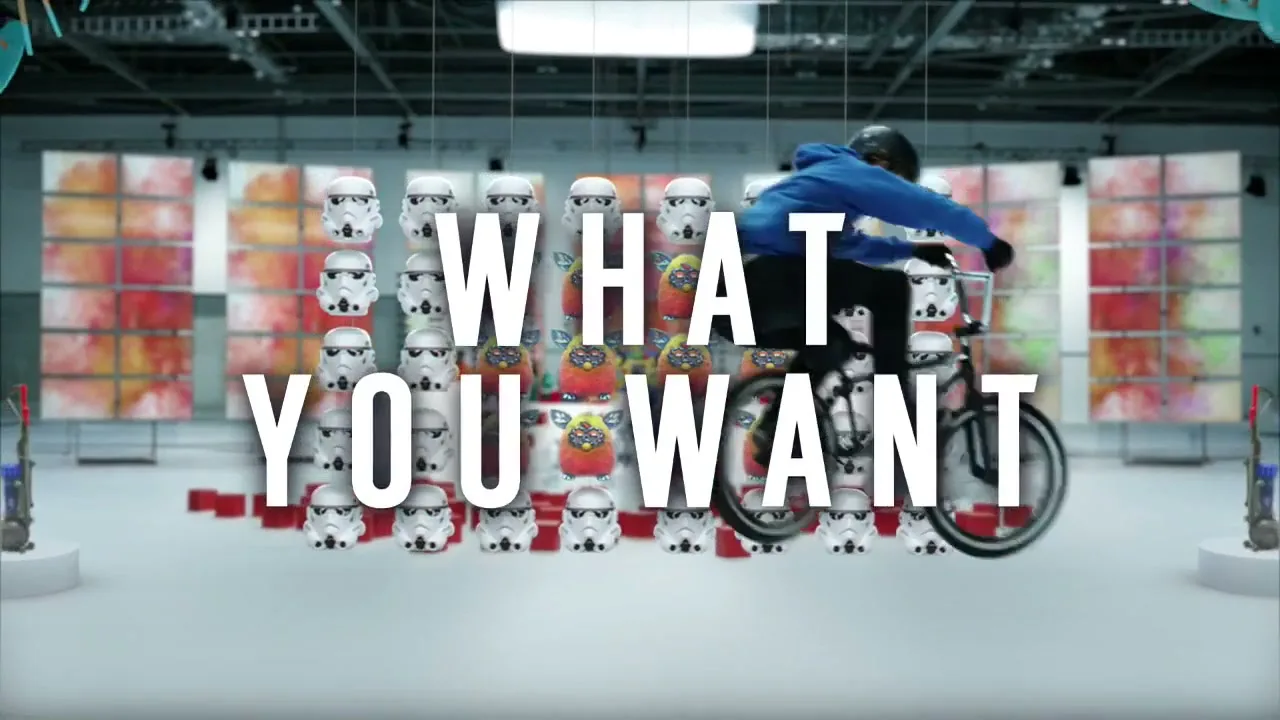 Argos "Get Set Go" (2014) commercial still