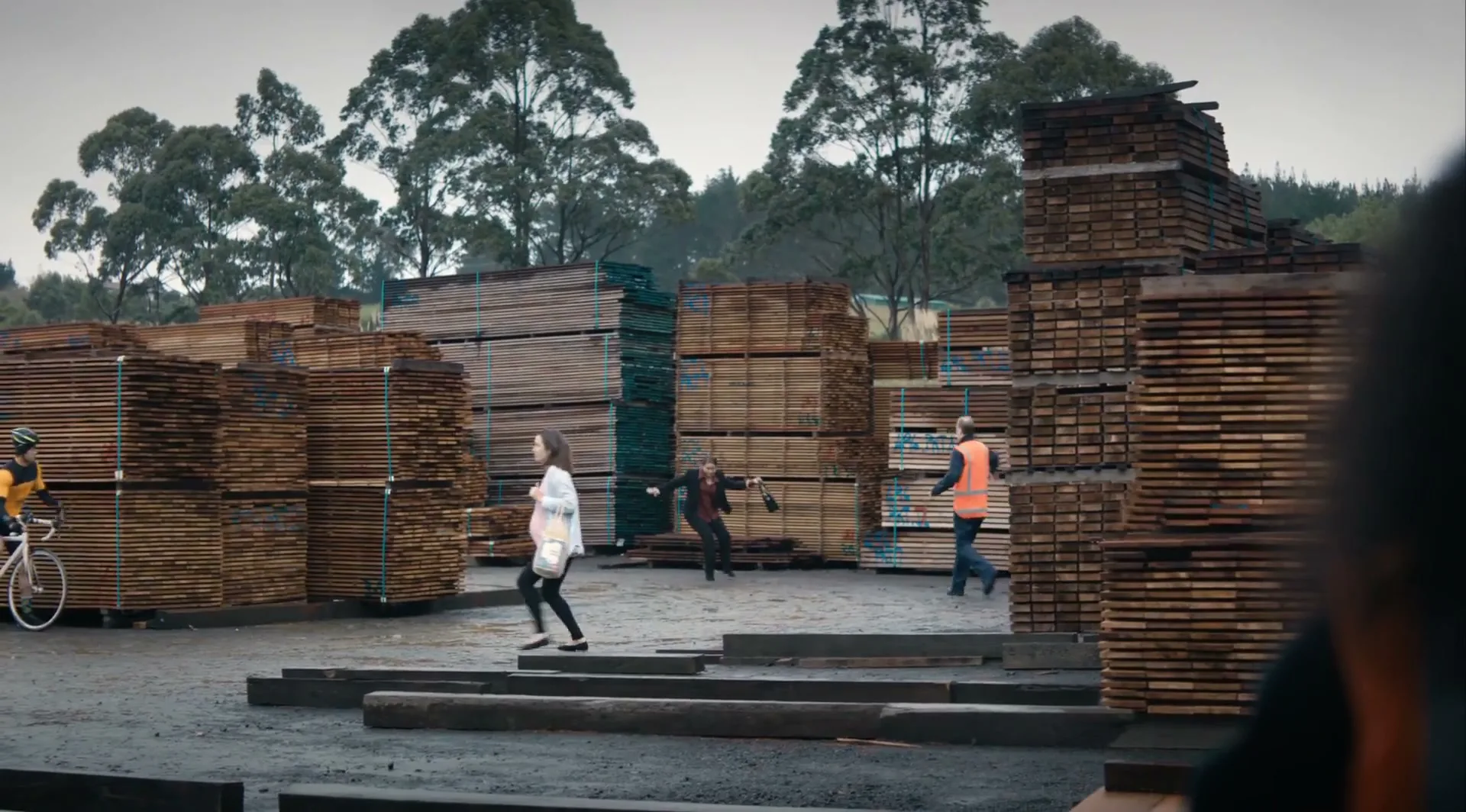 Ministry of Health "Touch Wood" (2023) commercial still