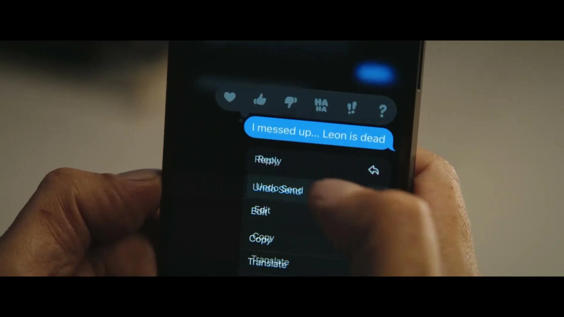 Apple "R.I.P Leon" (2024) commercial still