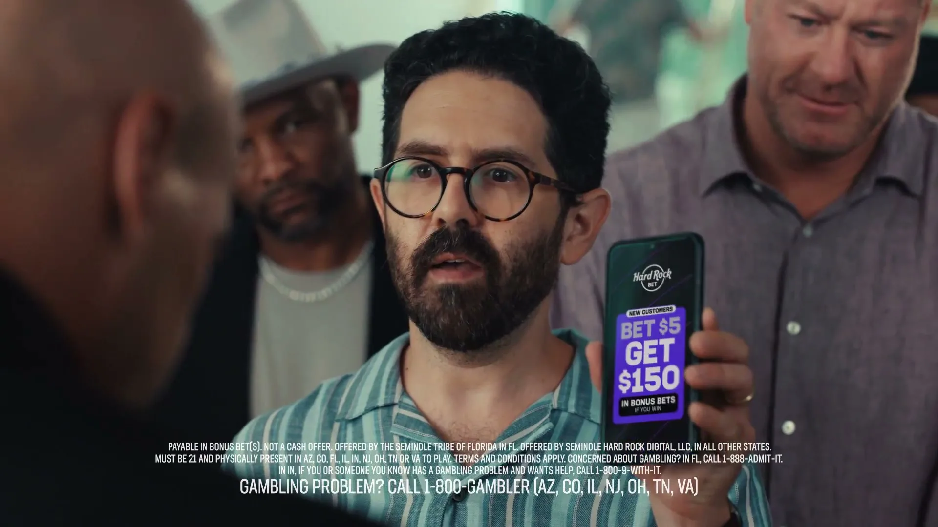 Hard Rock Bet "Hard Rock - Bet Party The List" (2025) commercial still