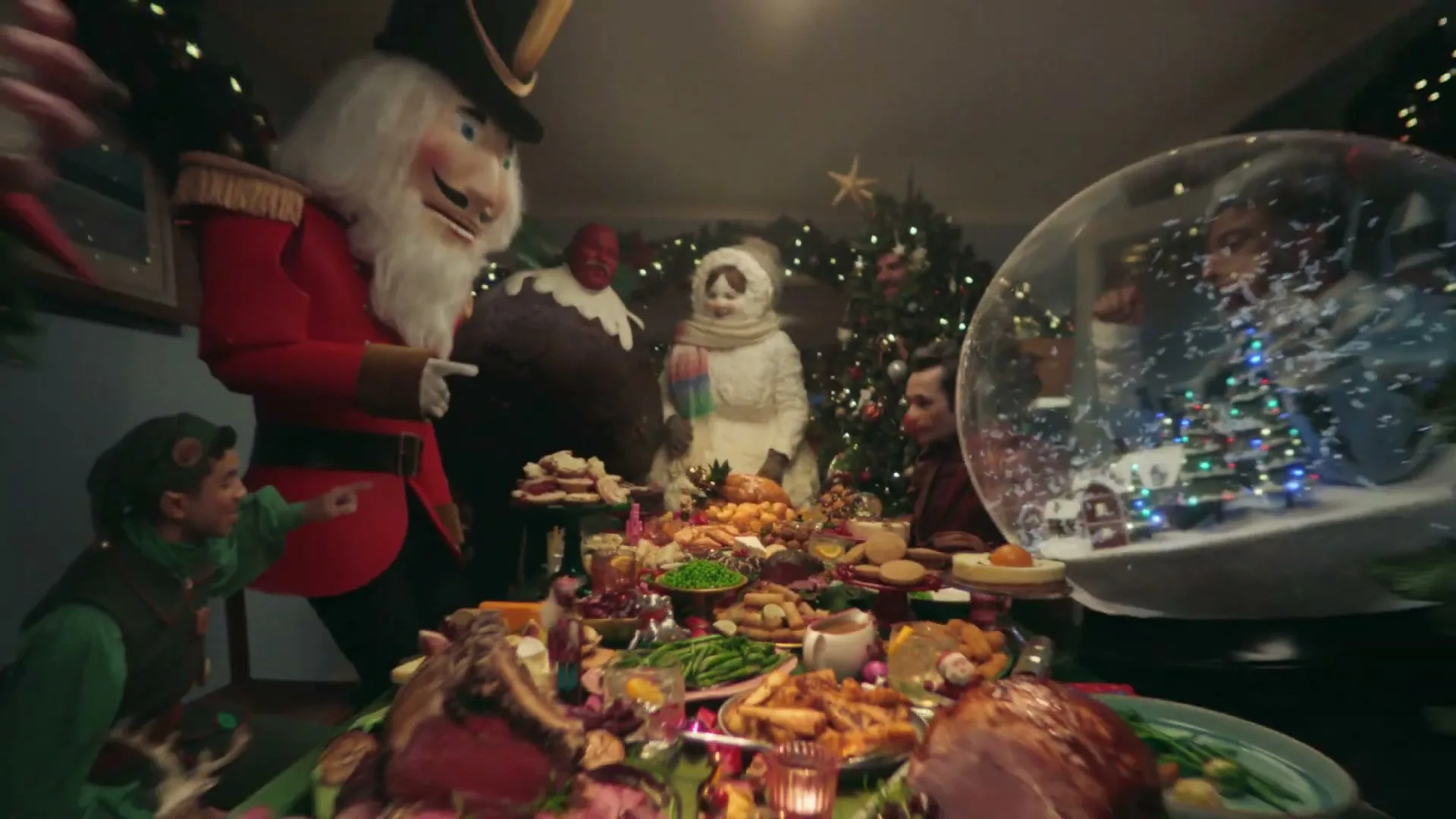 Tesco "Helping You Become More Christmas" (2024) commercial still
