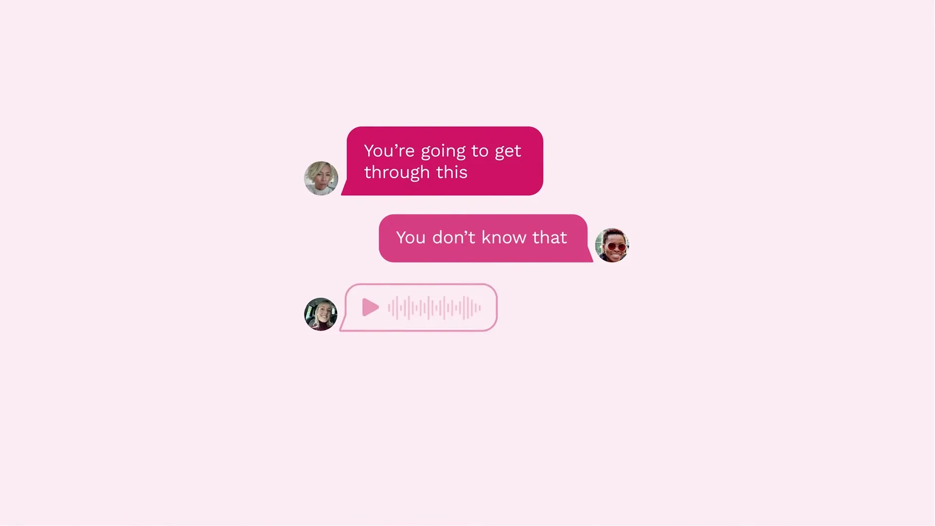 Breast Cancer Now “The Chat” (2024), frame 4