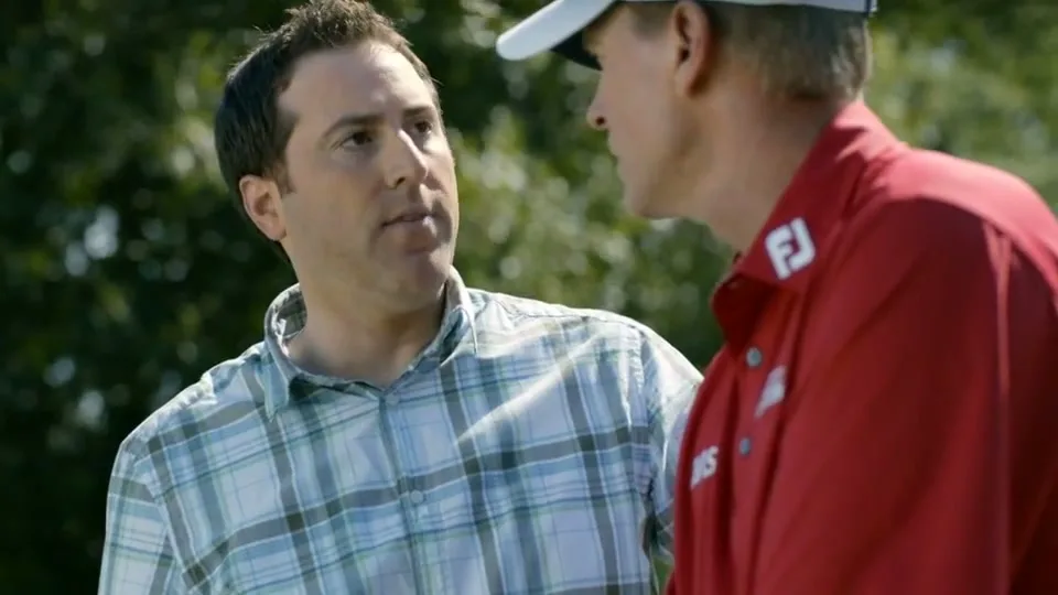 Avis Car Rental "Fantasy Golf Just Got Real" (2015) commercial still
