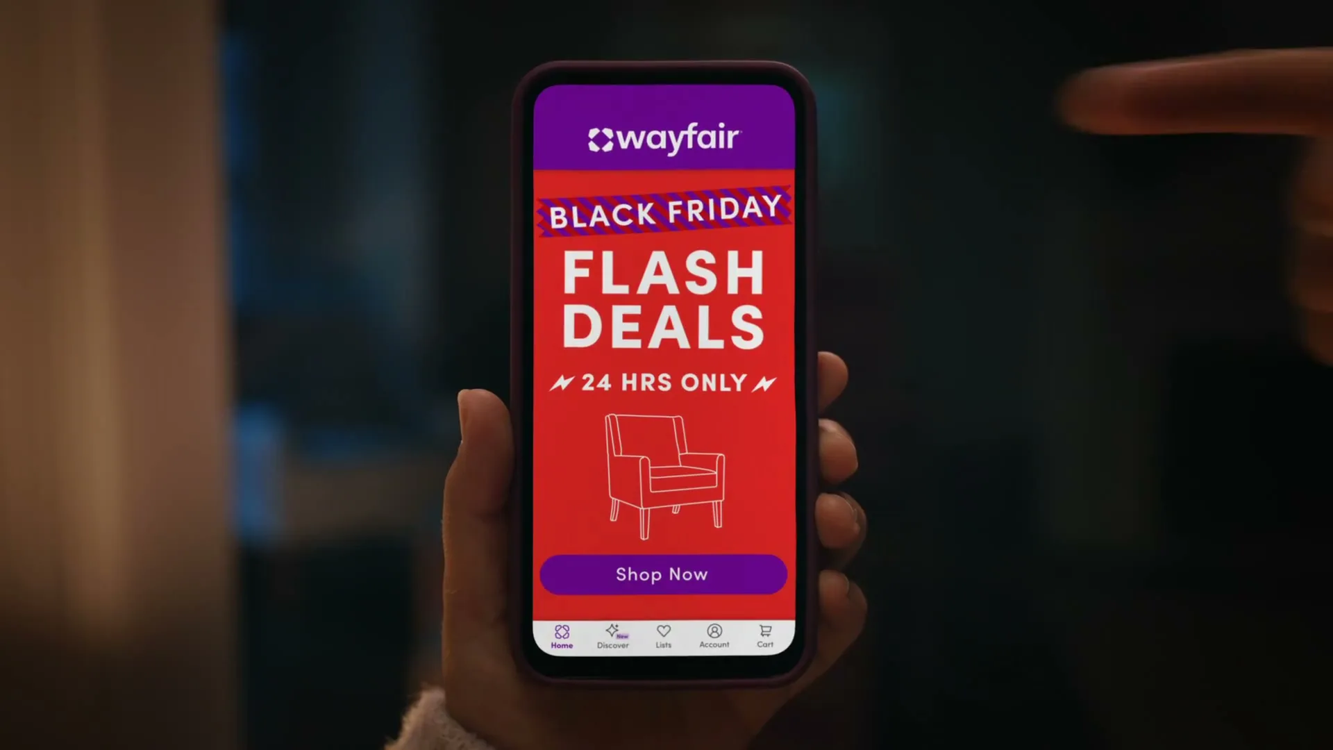 Wayfair Stores Limited "WIN THE SEASON CAROLERS" (2025) commercial still