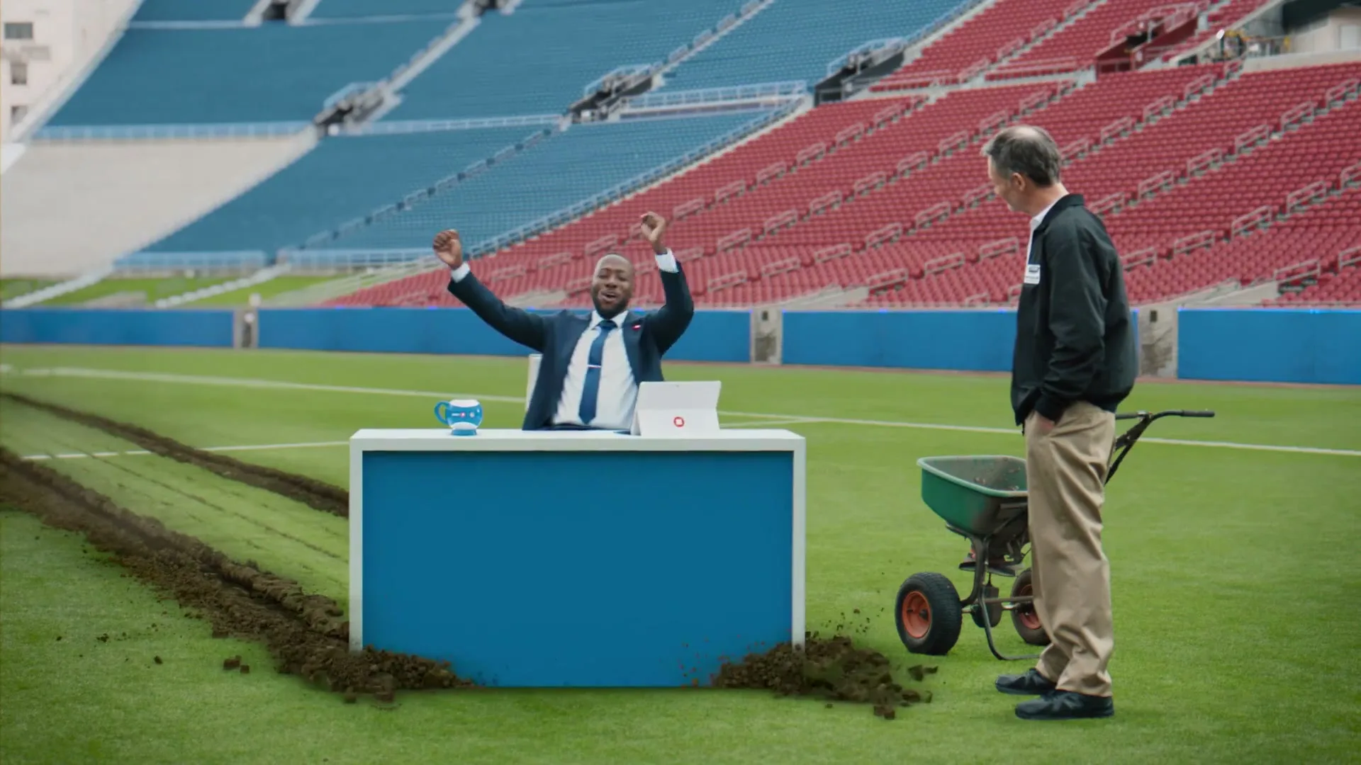 BMO "Grow The Game - Desk Slide" (2026) commercial still