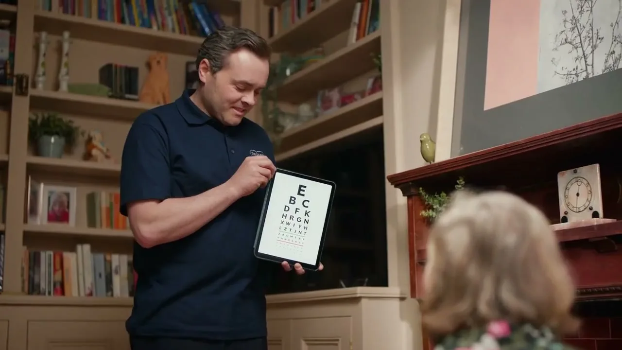 Specsavers "Fritata" (2023) commercial still