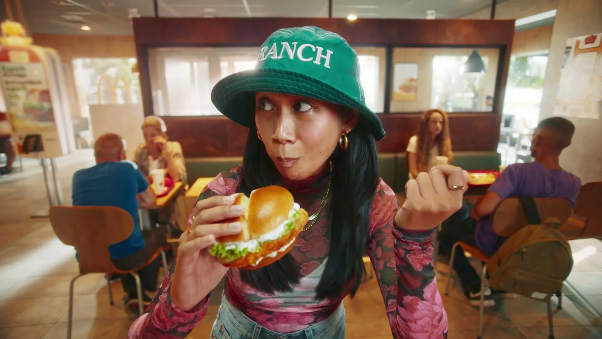 McDonald’s “Ranch McCrispy” (2023), frame 3