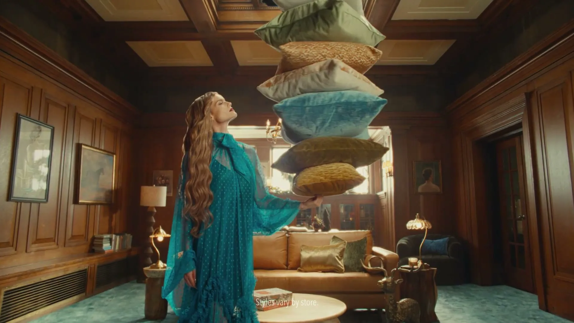 Homesense "Spinning Pillows" (2026) commercial still