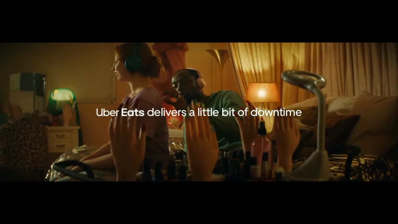 Uber Eats “Embrace the Art of Doing Less”, shot 2