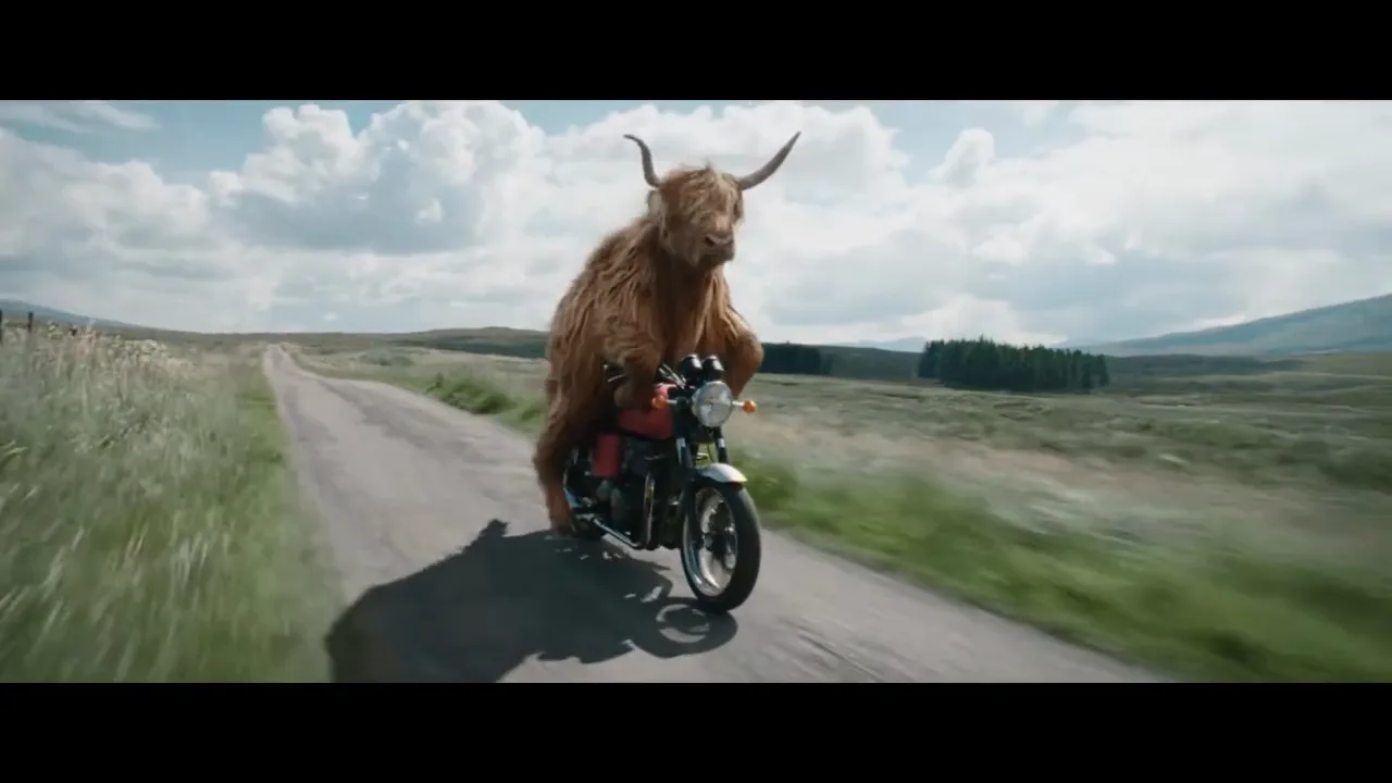 Virgin Media “Highland Rider”, shot 1