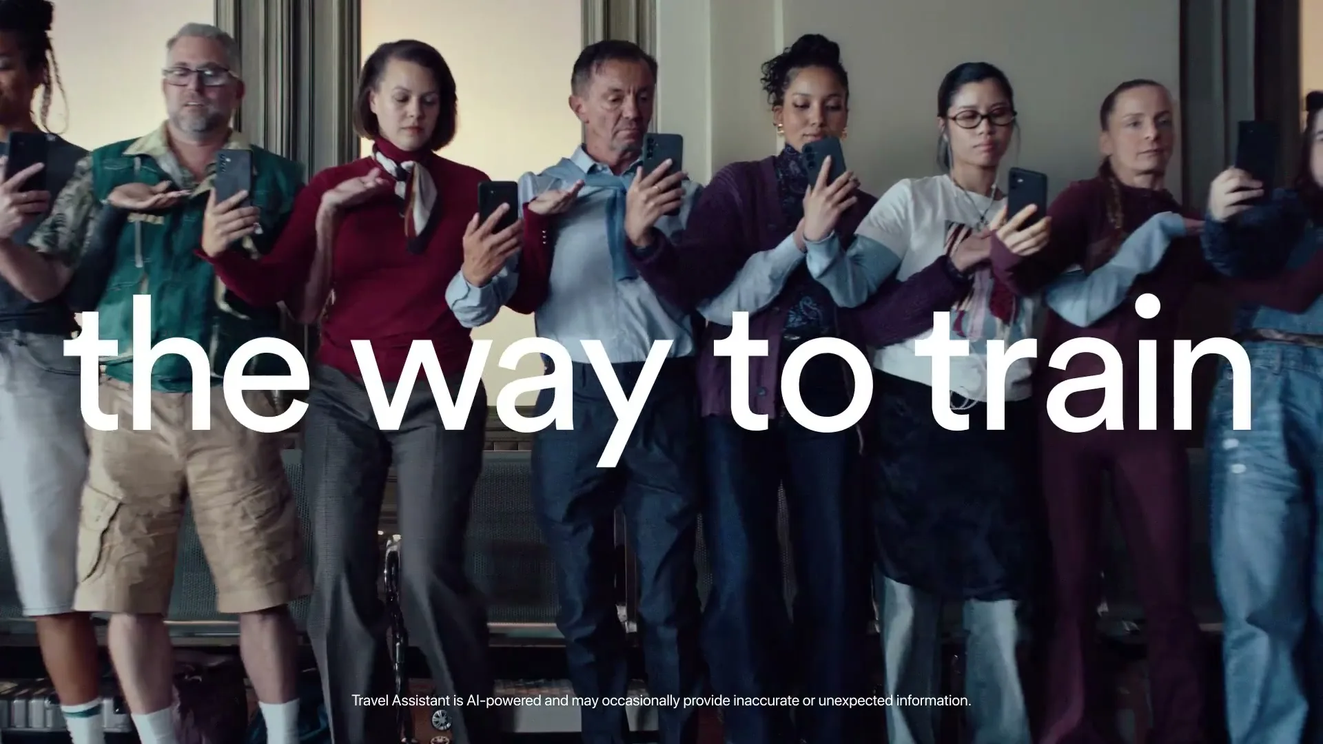 Trainline "The Way To Train - Travel Assistance" (2025) commercial still