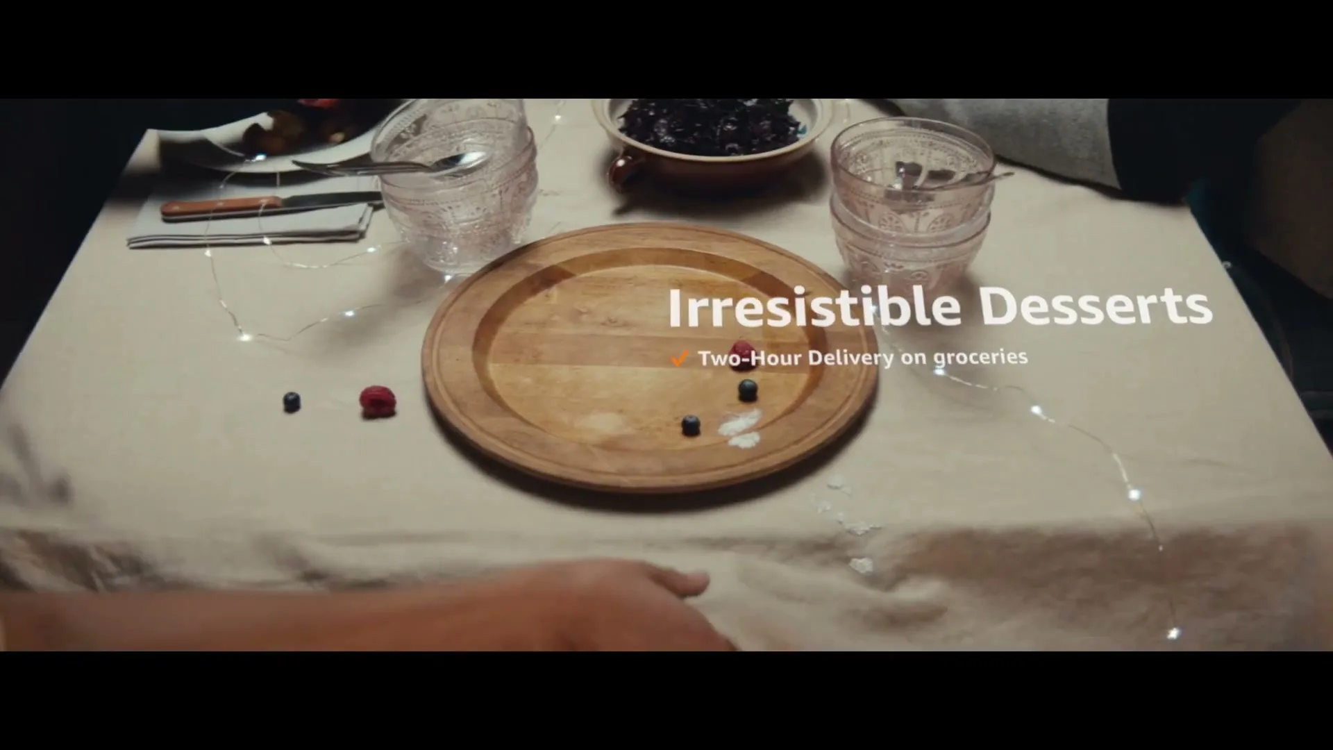 Amazon "Dinner Patry" (2020) commercial still