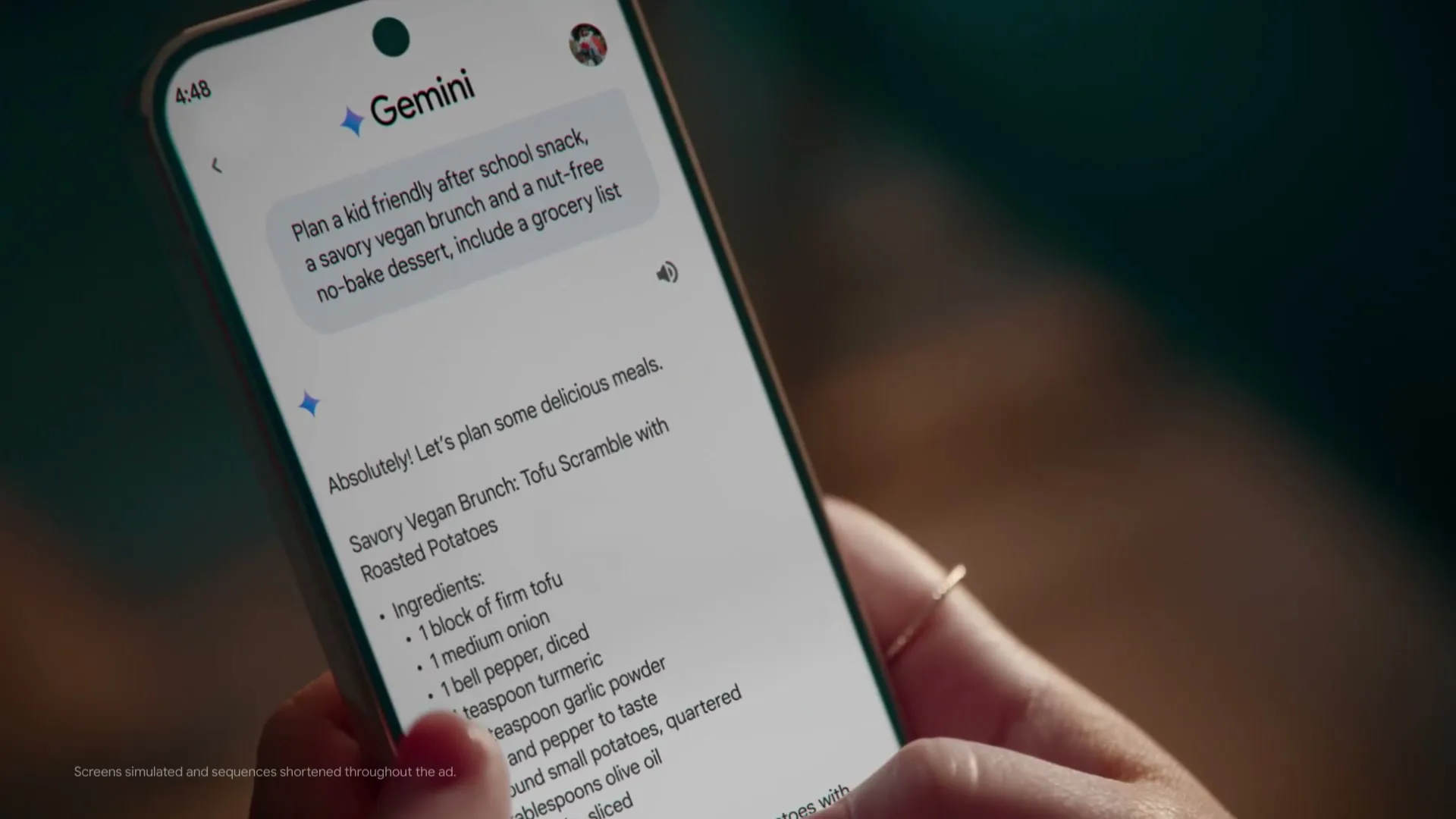 Google "Braveface" (2025) commercial still