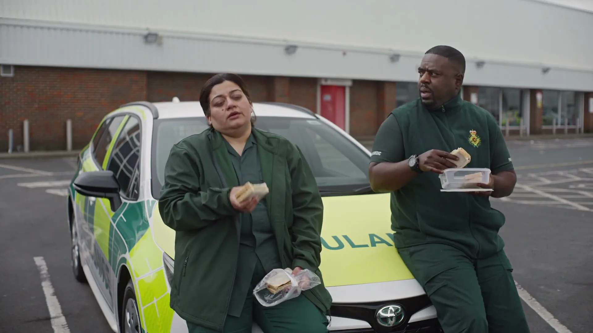 Toyota Great Britain "Paramedic" (2025) commercial still