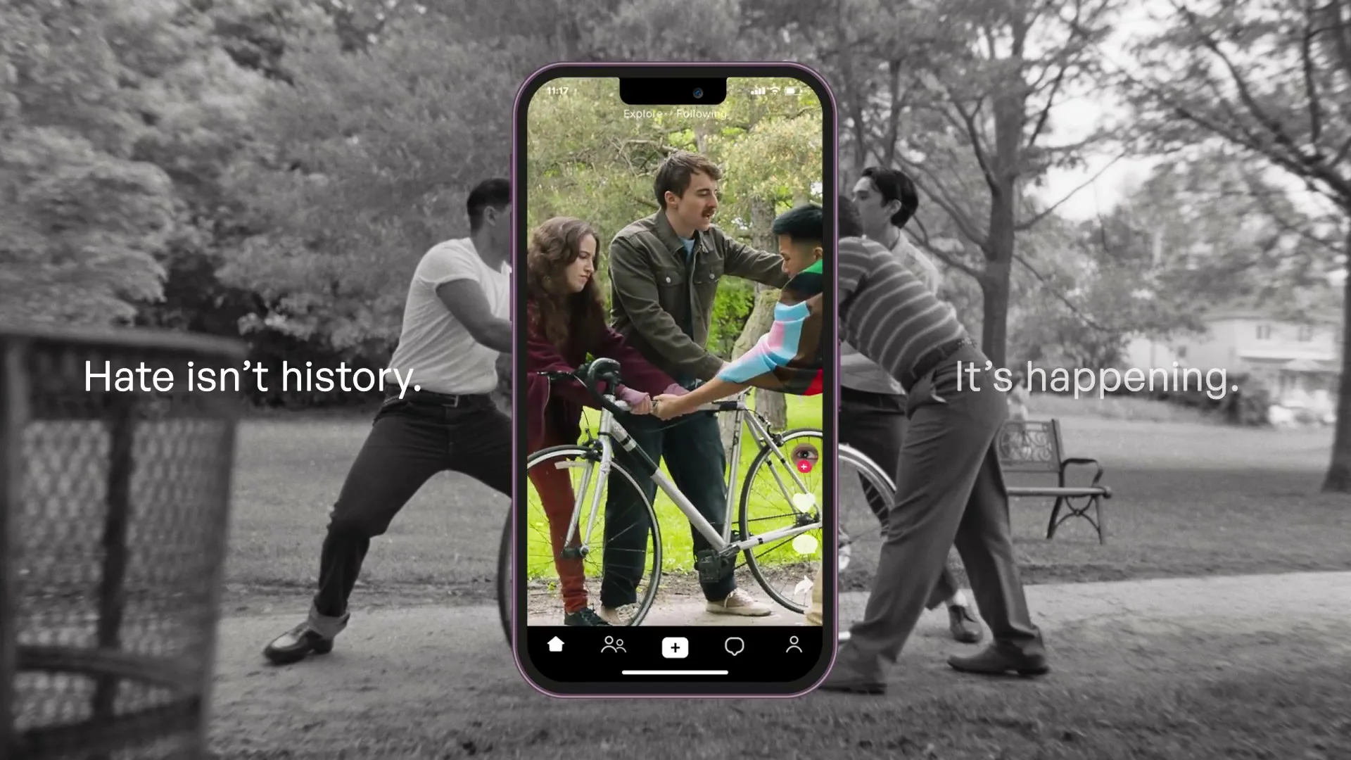 Egale "Hate Isn't History Park" (2025) commercial still
