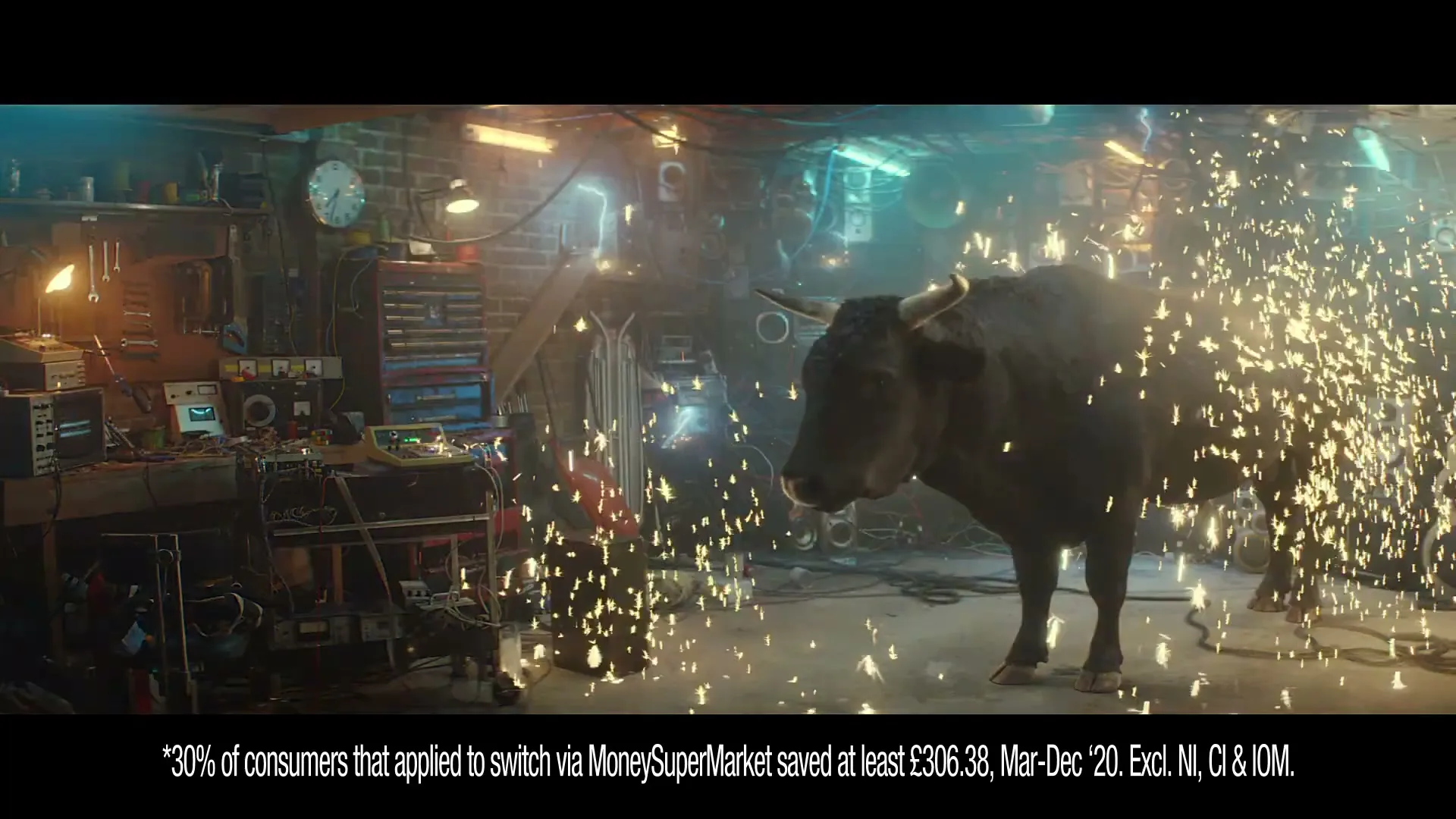 MoneySupermarket “Money Calm Bull”, shot 8