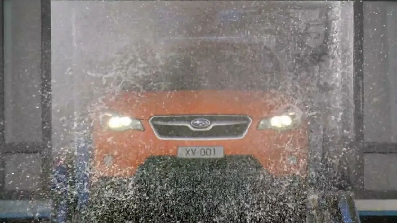 Subaru "Carwash" (2024) commercial still