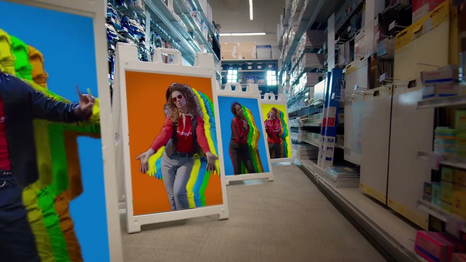 Staples "Saw The Sign" (2022) commercial still