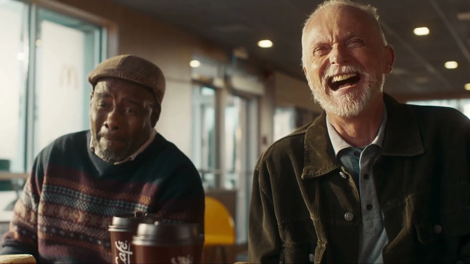 McDonald's "Cab Ride + Stories" (2023) commercial still