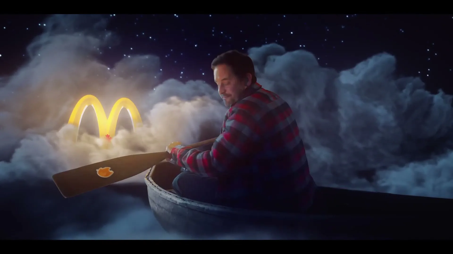 McDonalds "Large poutine" (2023) commercial still