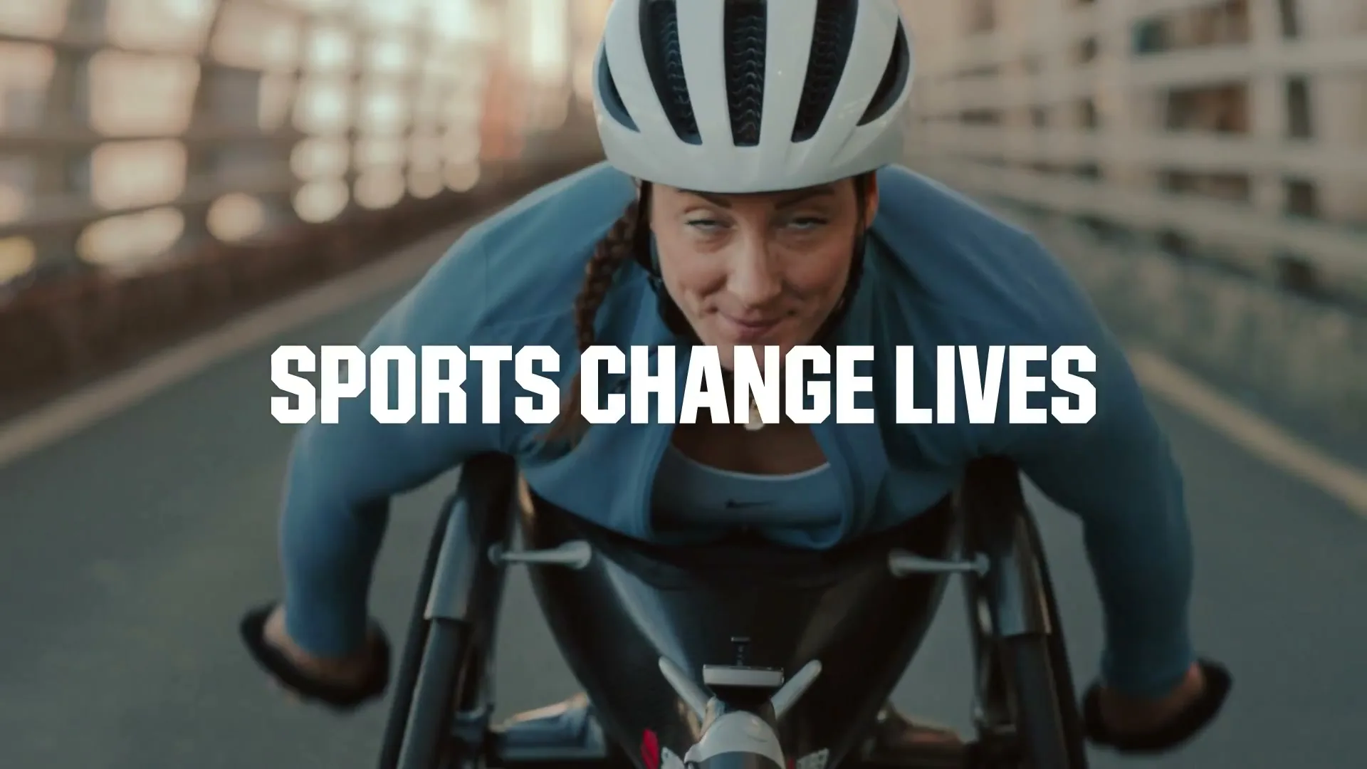 Dick's Sporting Goods "DICK's x Nike - Opportunities Change Outcomes - How Sports Changed Tatyana McFadden’s Life" (2023) commercial still