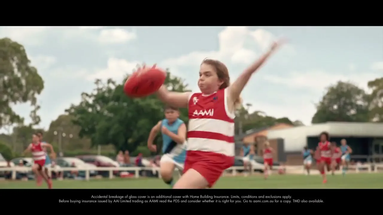 AAMI “Luck of the bounce” (2026), frame 3