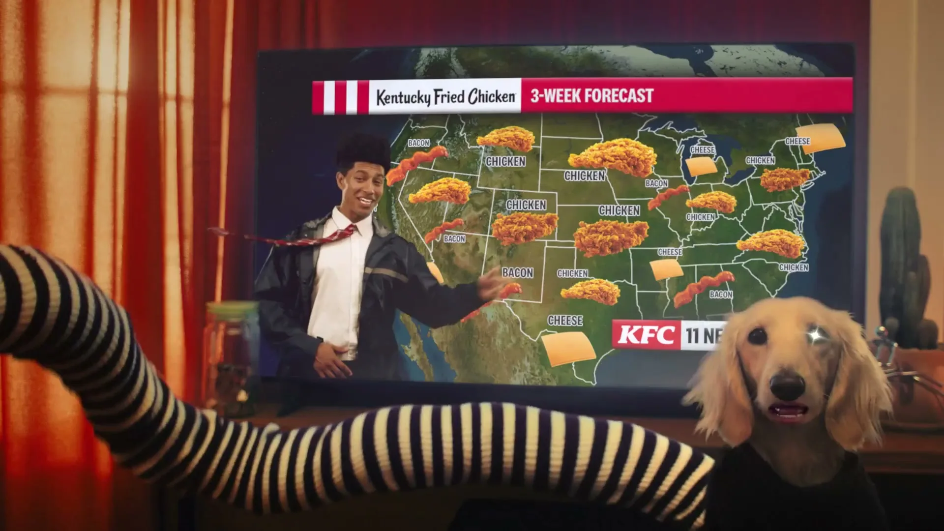 KFC "Double Down" (2023) commercial still