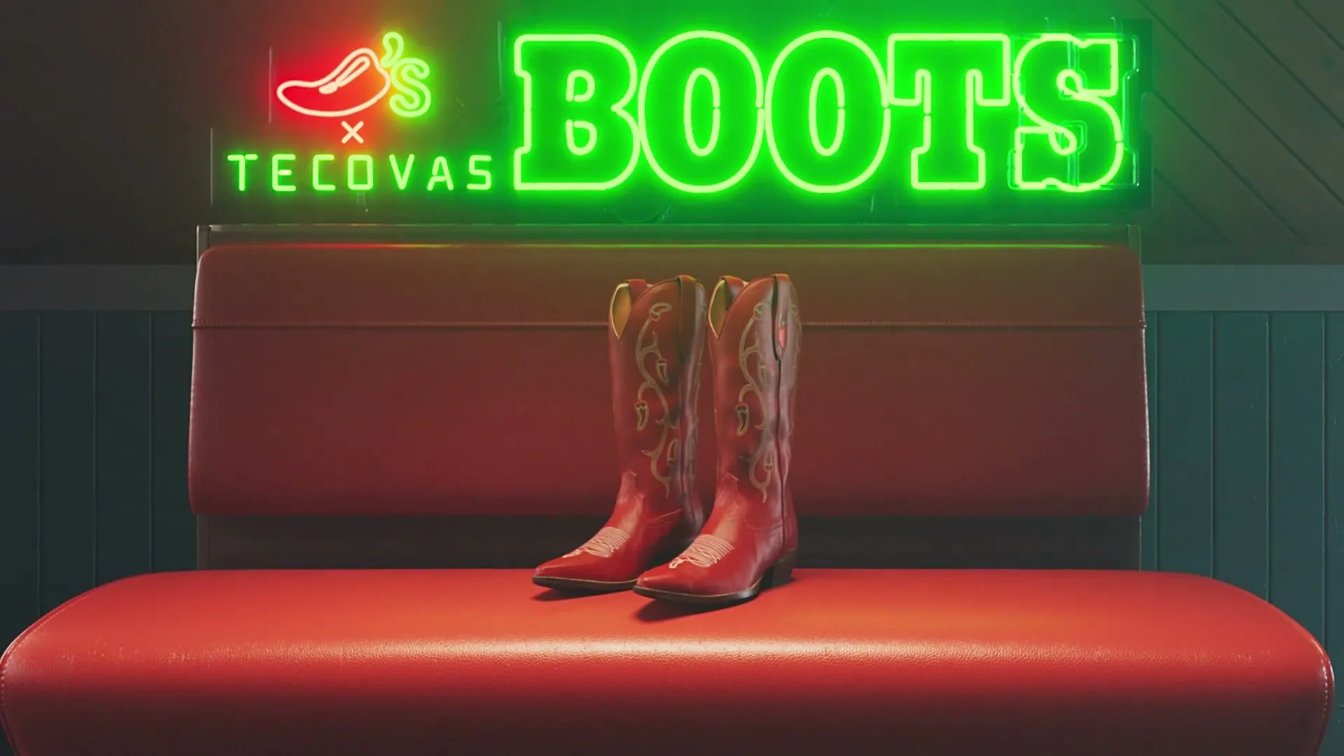 Chili’s Grill & Bar “Chili’s x Tecovas - Booth Boots” (2025), frame 5