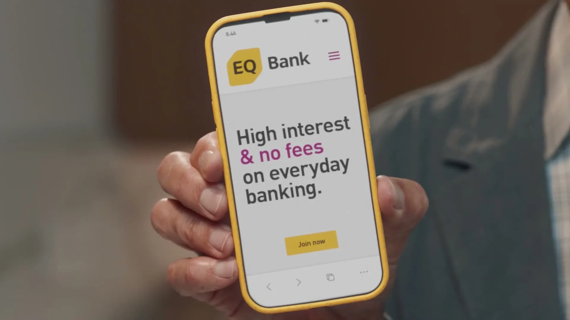 EQ Bank “Second Bank” (2024), frame 6