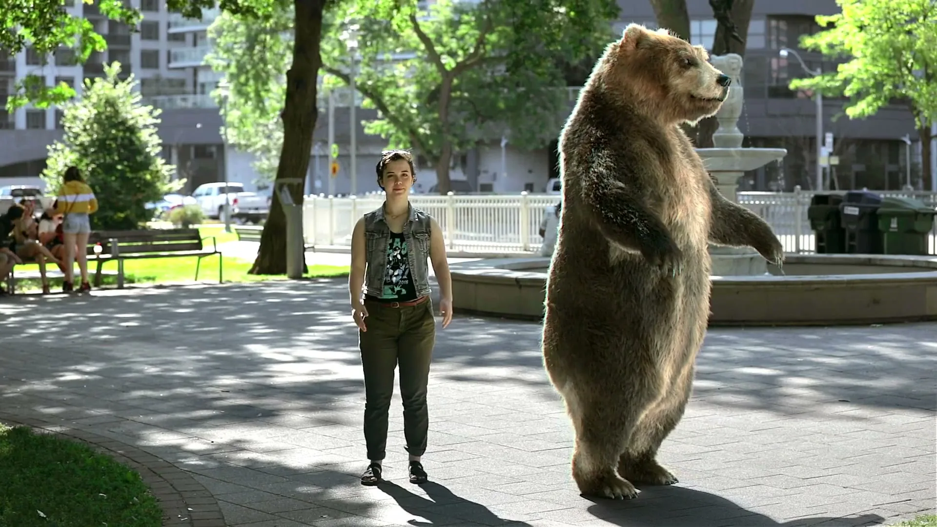 Shreddies "Sweet Bear" (2019) commercial still