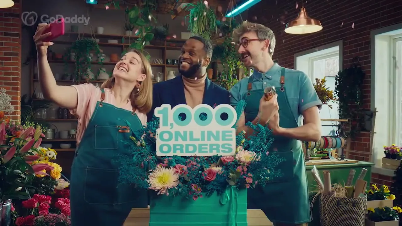 GoDaddy “VCCP x GoDaddy - With You All The Way”