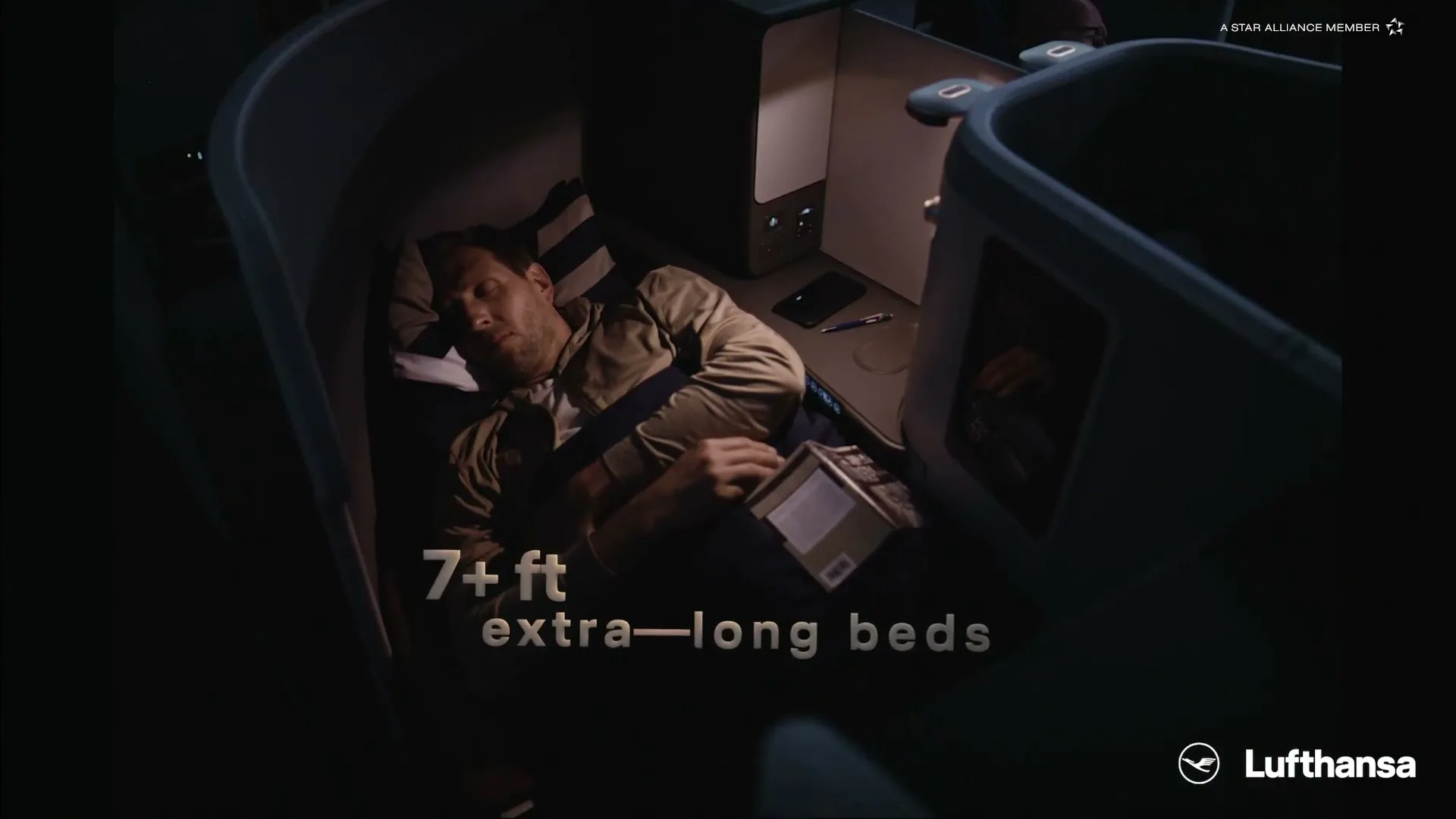 Lufthansa “Allegris - Business Call - Dirk Nowitzki” (2024), frame 4