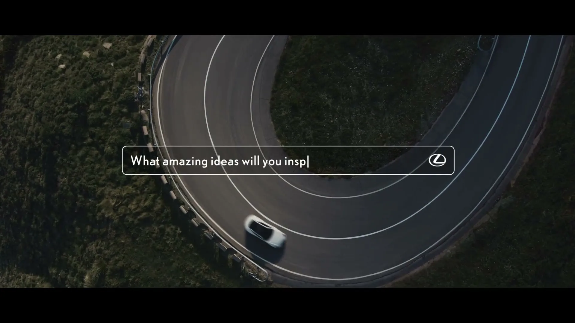 Lexus "Our Greatest Curiosity" (2020) commercial still