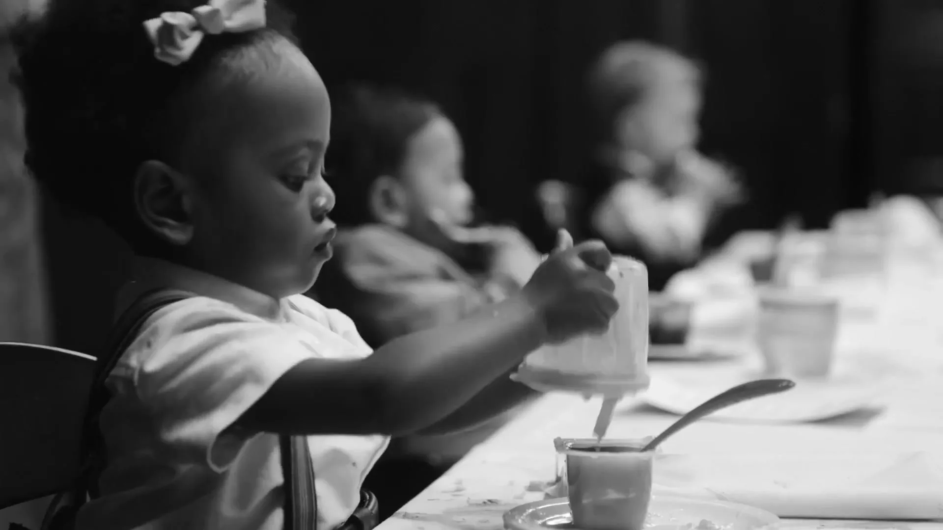 Sainsbury's "Baby Banquet" (2022) commercial still