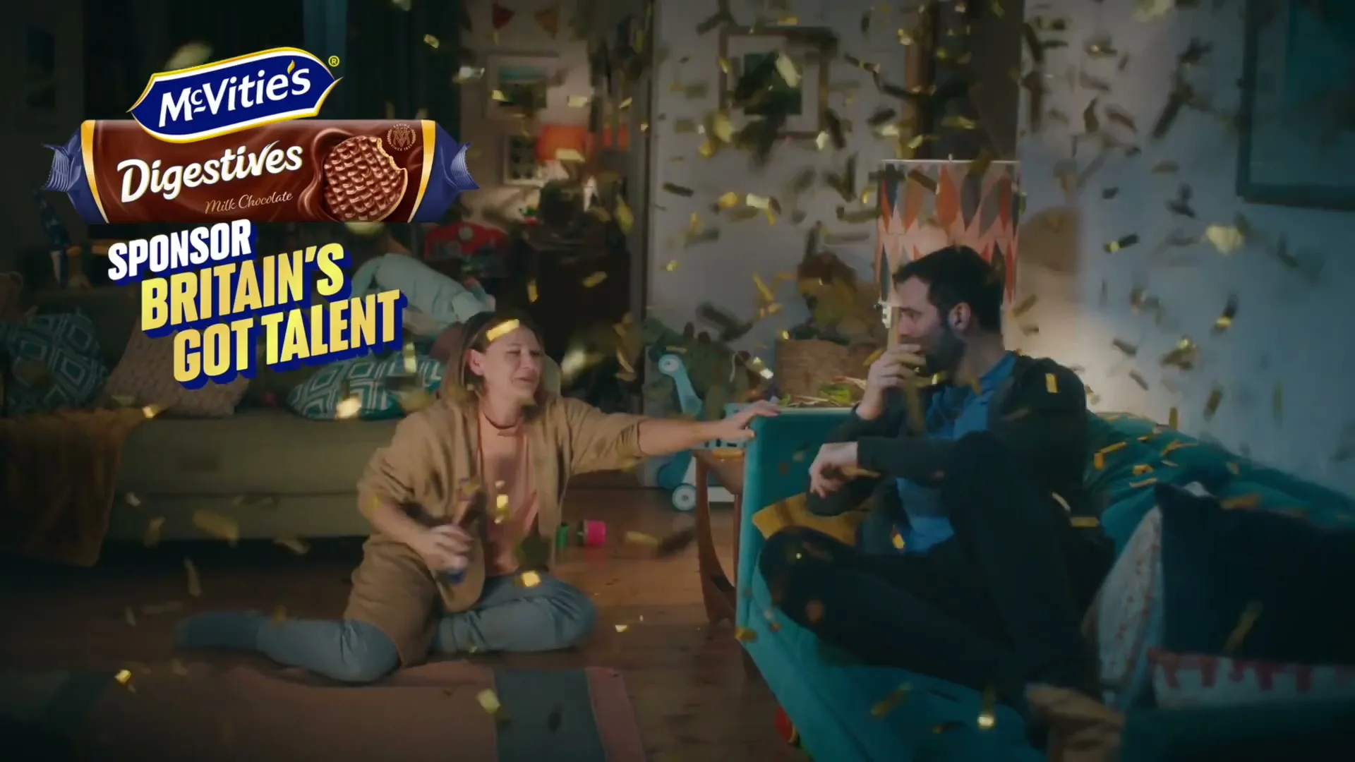 McVities x Britain's Got Talent "Golden Moment Idents" (2022) commercial still