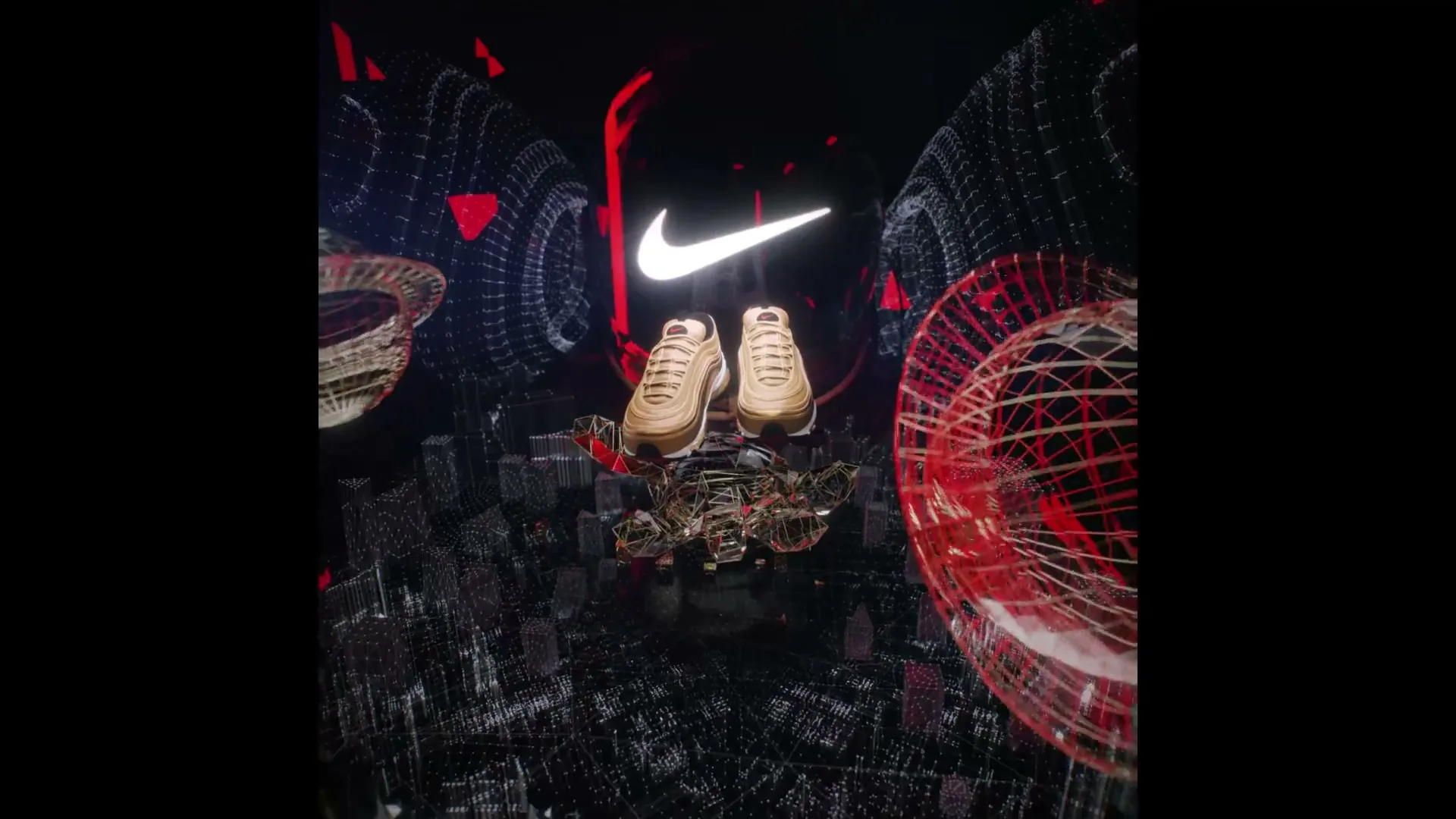 Nike "Air Max 97: Golden Bullet" (2023) commercial still