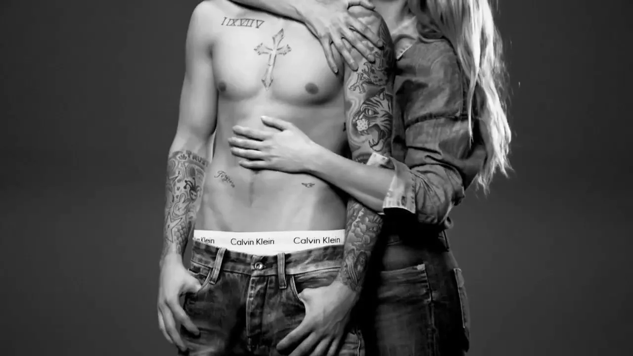 Calvin Klein "Calvin Klein - Justin Bieber" (2023) commercial still