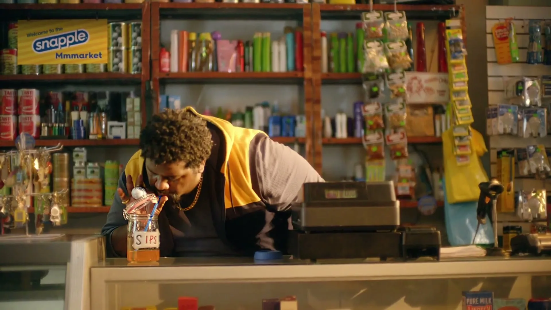 SNAPPLE "Sip Jar" (2023) commercial still