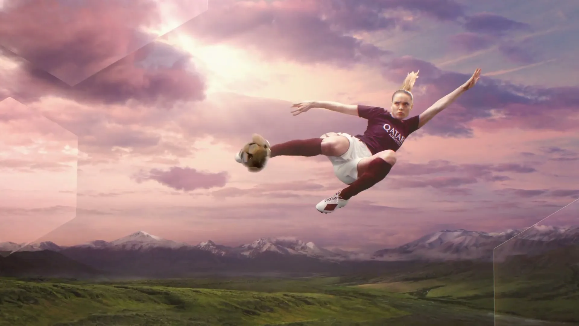 Qatar Airways “Qatar - Women's World Cup”, directed by Ben Scott