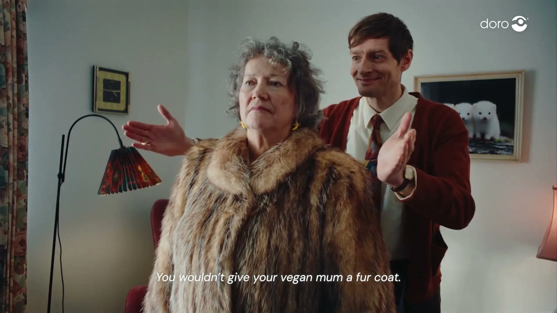 Doro “Vegan Mum” (2025), frame 2