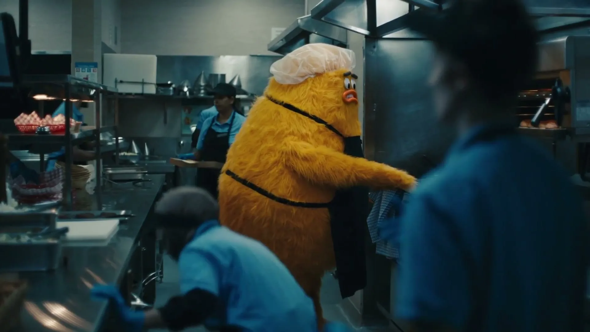 WorkSafe “UMM - Fast Food” (2024), frame 2