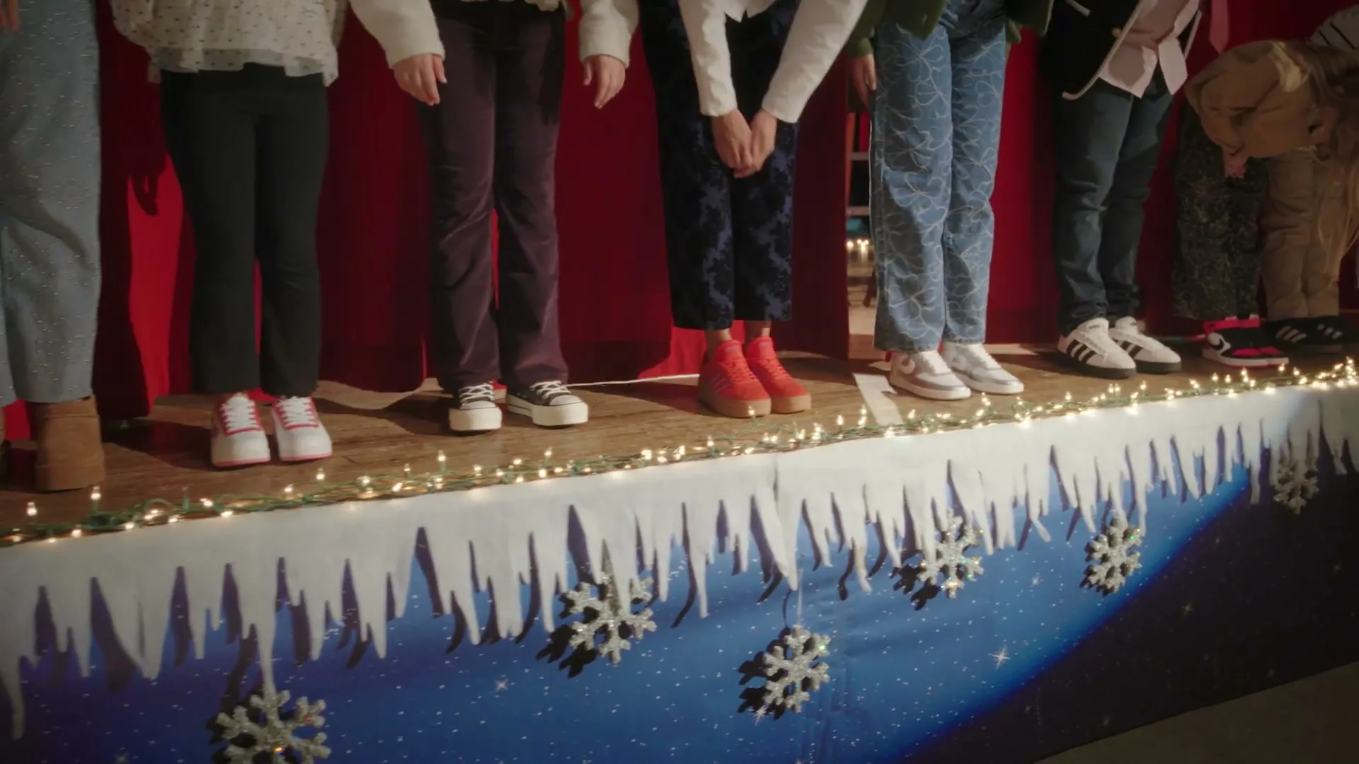 Famous Footwear "Unwrap Famous 15s" (2024) commercial still