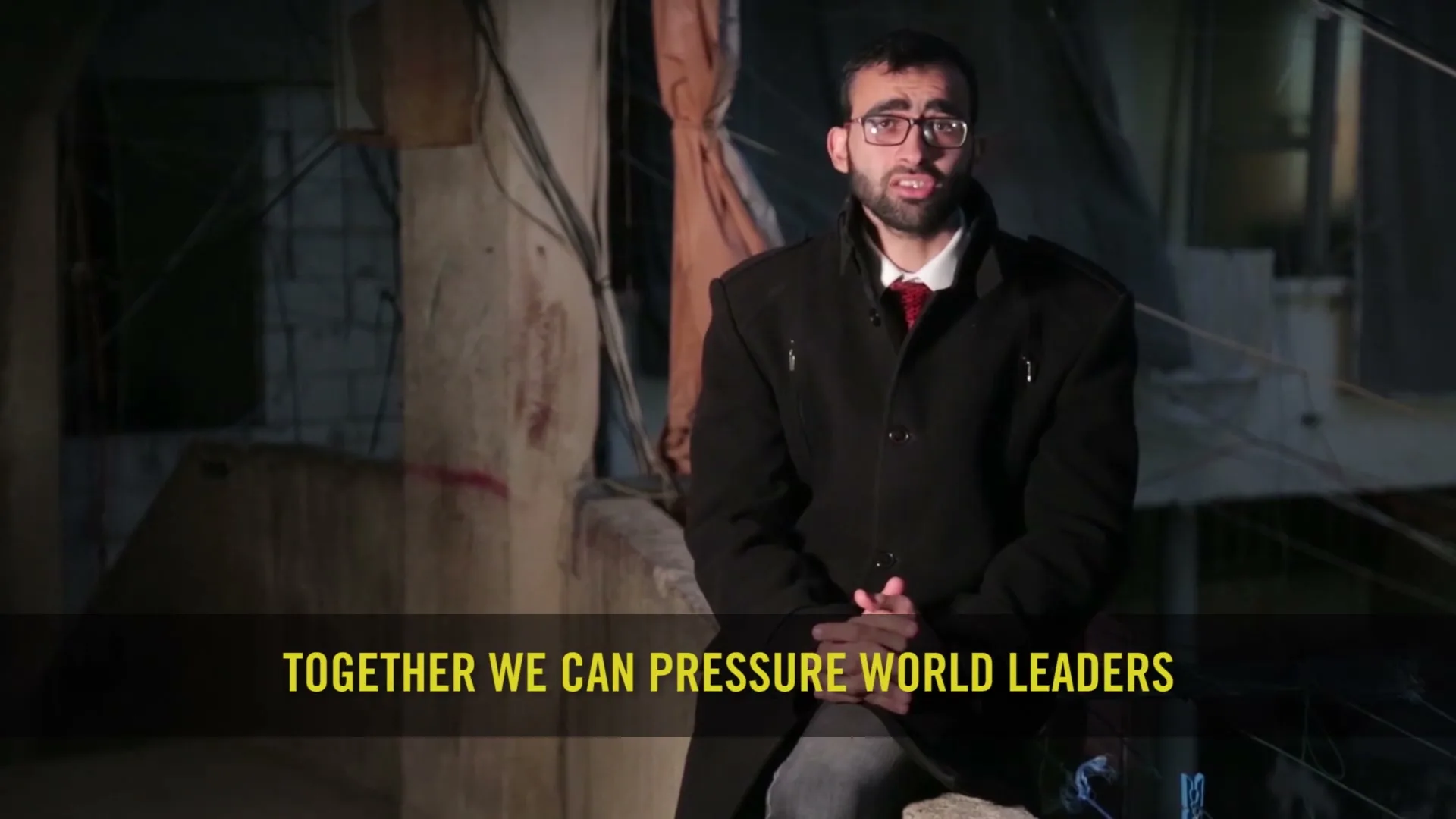 Amnesty International "Outrage Is Not Enough" (2017) commercial still
