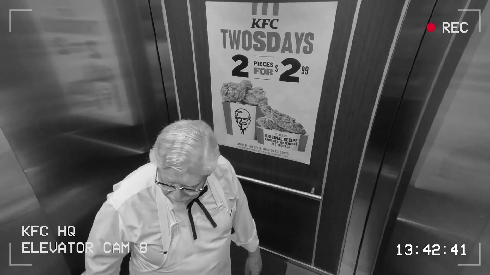 KFC Canada "Elevator" (2023) commercial still