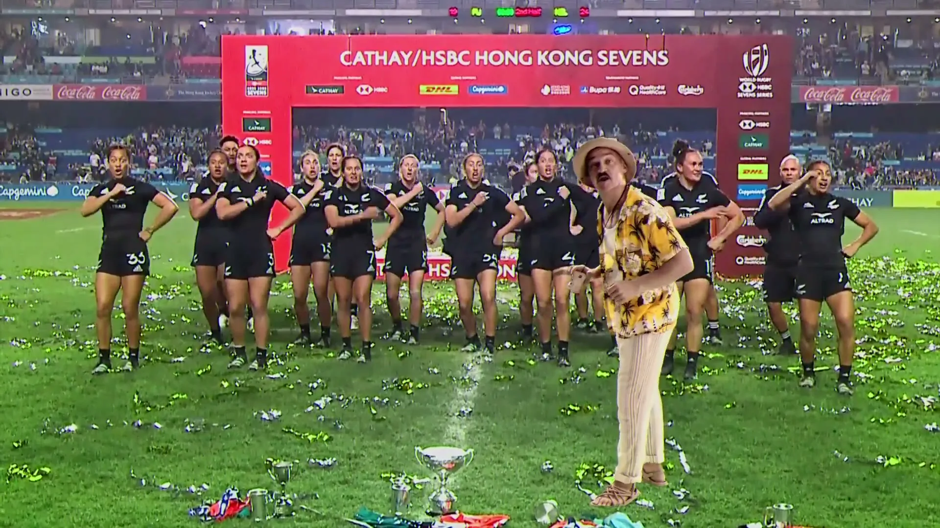 World Rugby "Destinations SVNS" (2023) commercial still