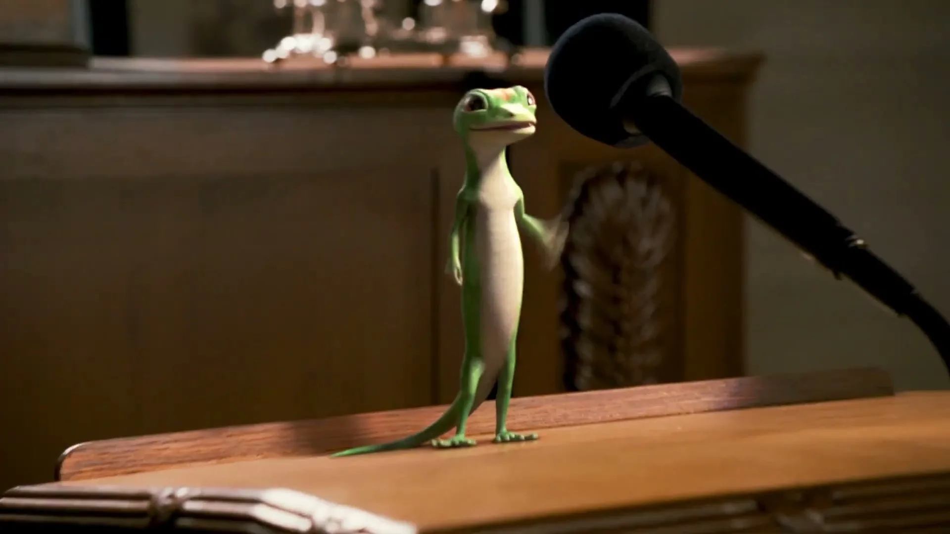 Geico "Legend of the Lizard: His Secret" (2024) commercial still