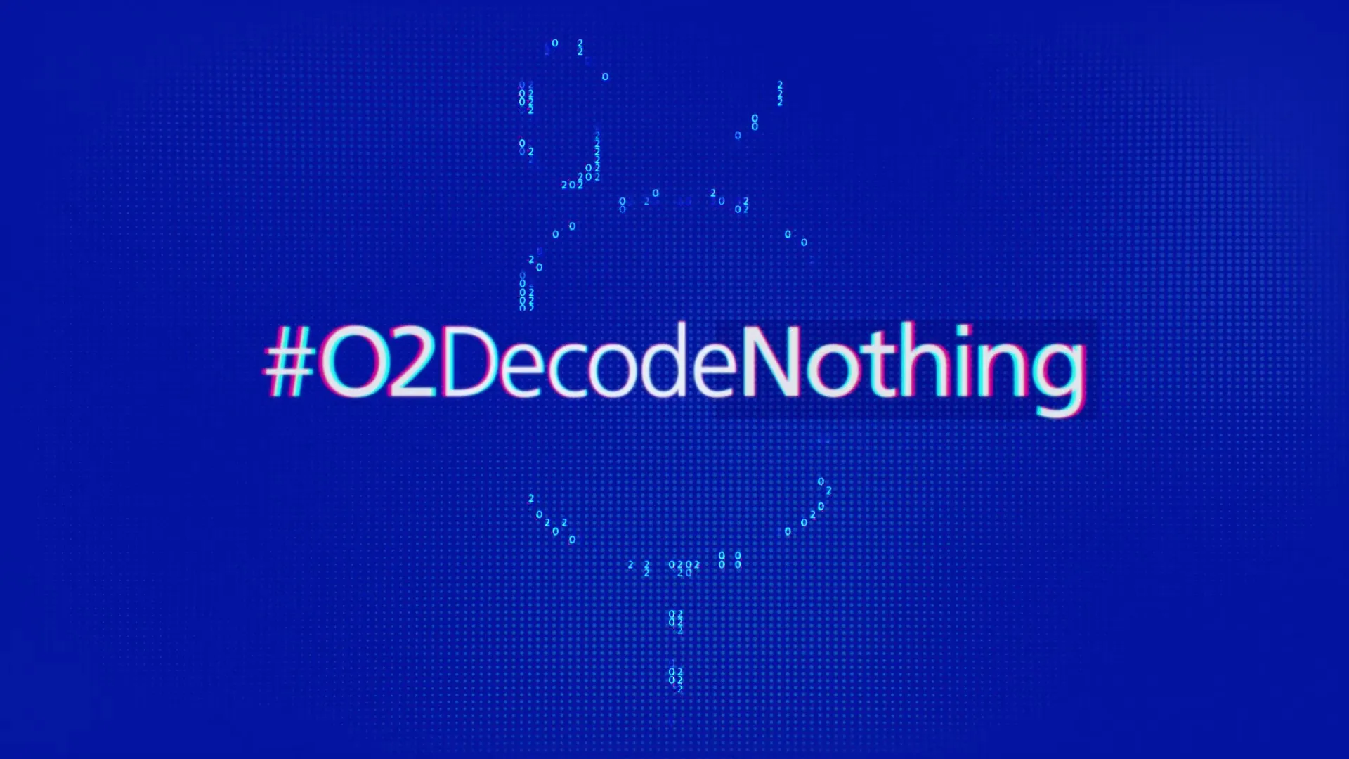 O2 “Decodable Art” (2022), frame 3